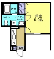 J+浪花町Aの物件間取画像